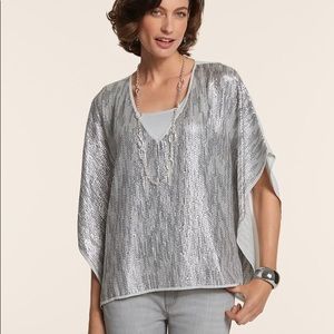 Chico’s Time To Sequin Poncho